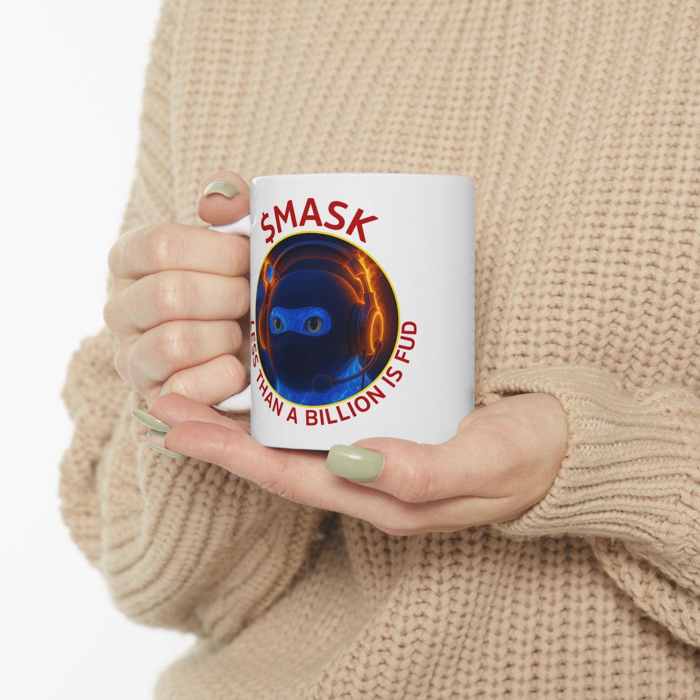 Whimsical Ceramic Coffee Mug for Tea Lovers, Fun Gift for Friends, Office Humor, Unique Kitchen Decor, Coffee Break Essentials