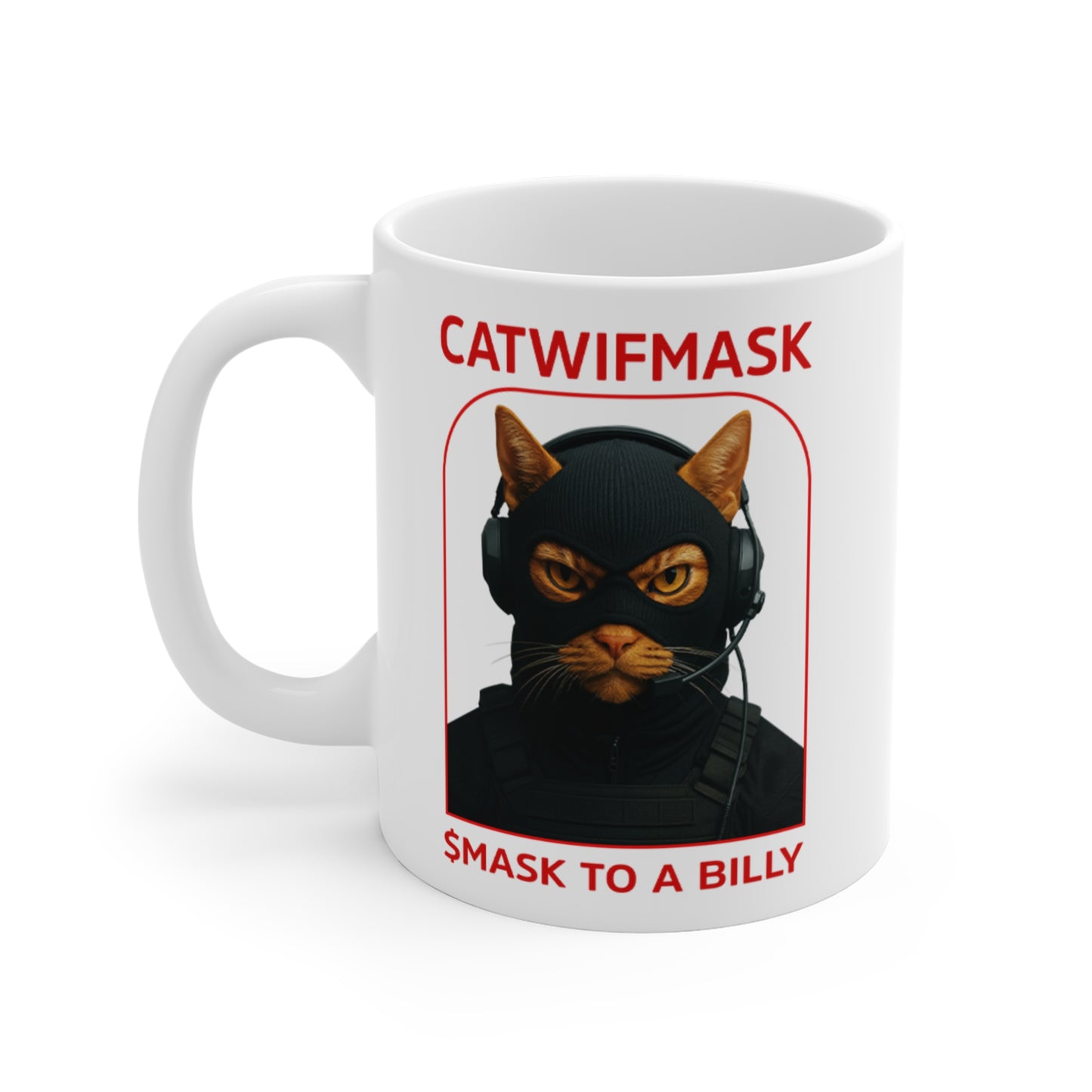 Funny Cat-Themed Mug, Gift for Cat Lovers, Unique Coffee Mug, Humor for Friends, Quirky Home Decor, Birthday Present