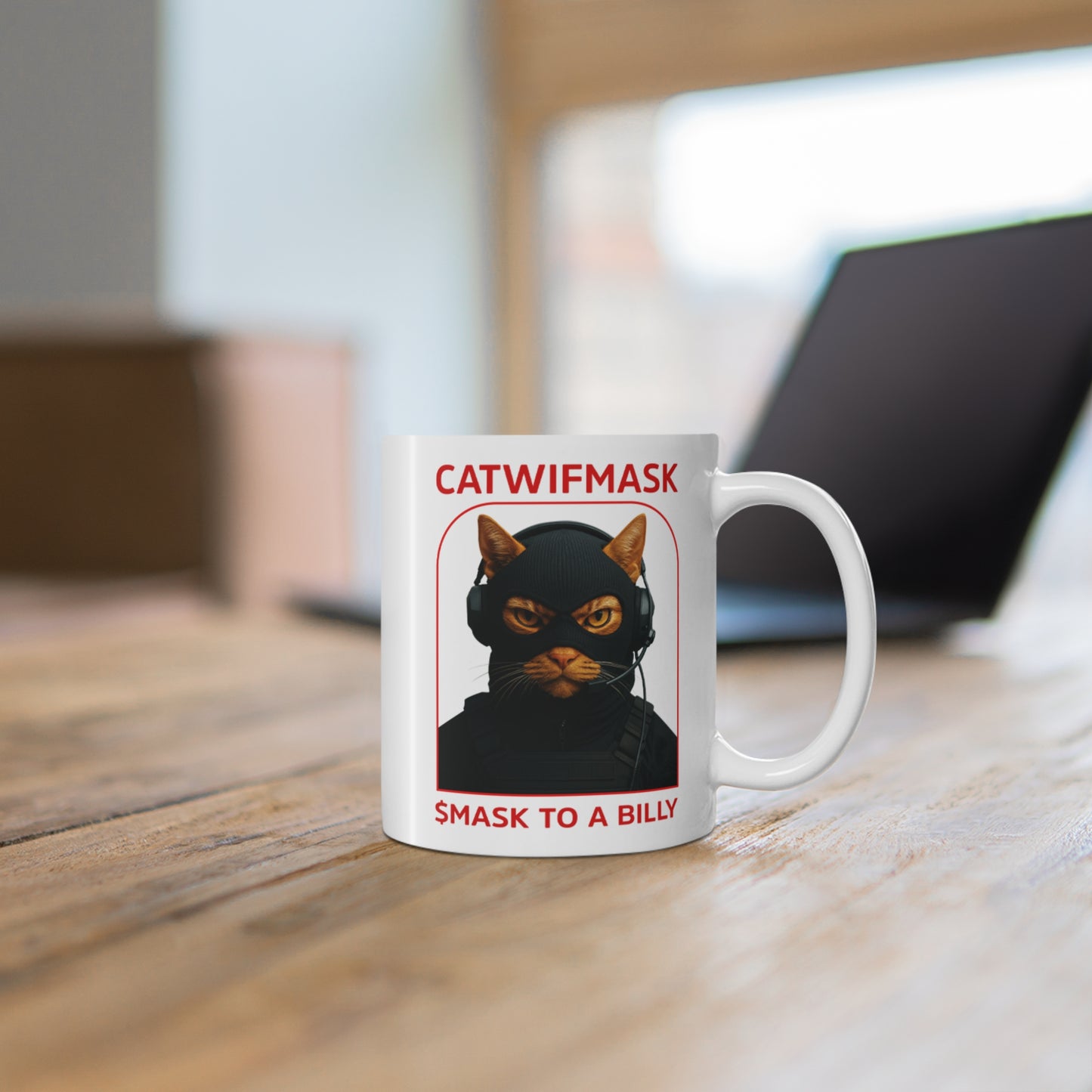 Funny Cat-Themed Mug, Gift for Cat Lovers, Unique Coffee Mug, Humor for Friends, Quirky Home Decor, Birthday Present