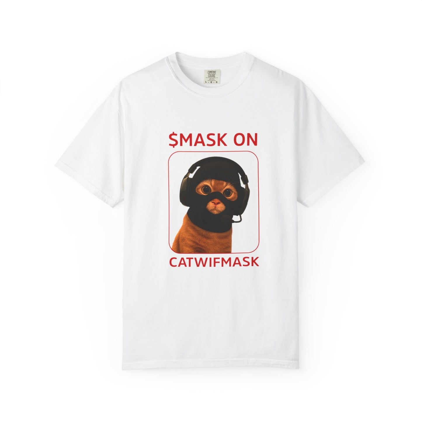 Funny Cat Graphic T-shirt, Casual Wear, Gift for Cat Lovers, Unisex Tee, Humor Shirt, Fun Pet Apparel