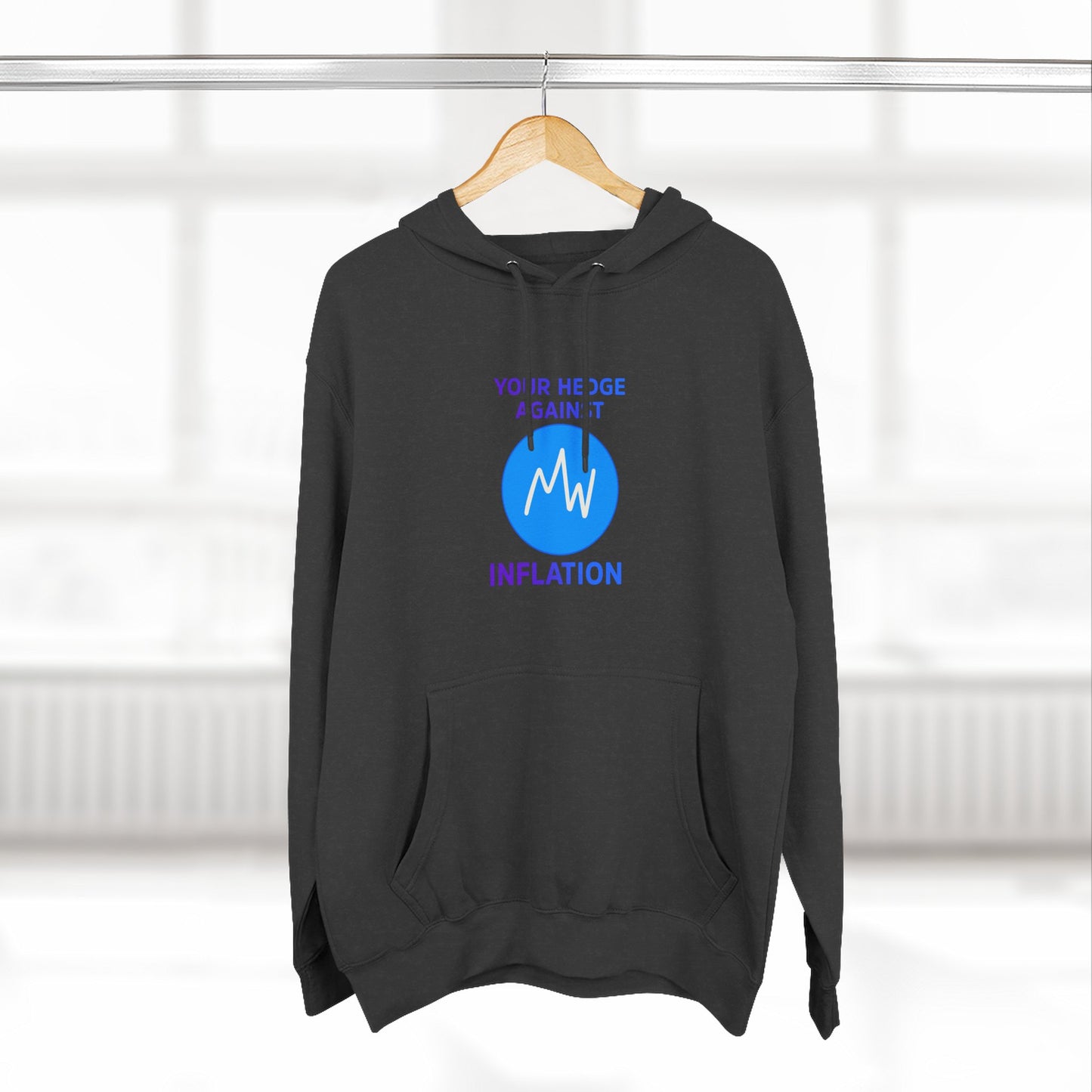 Inflation Defense Fleece Hoodie | Cozy Warmth for Every Occasion, Gift for Economists, Trendy Casual Wear