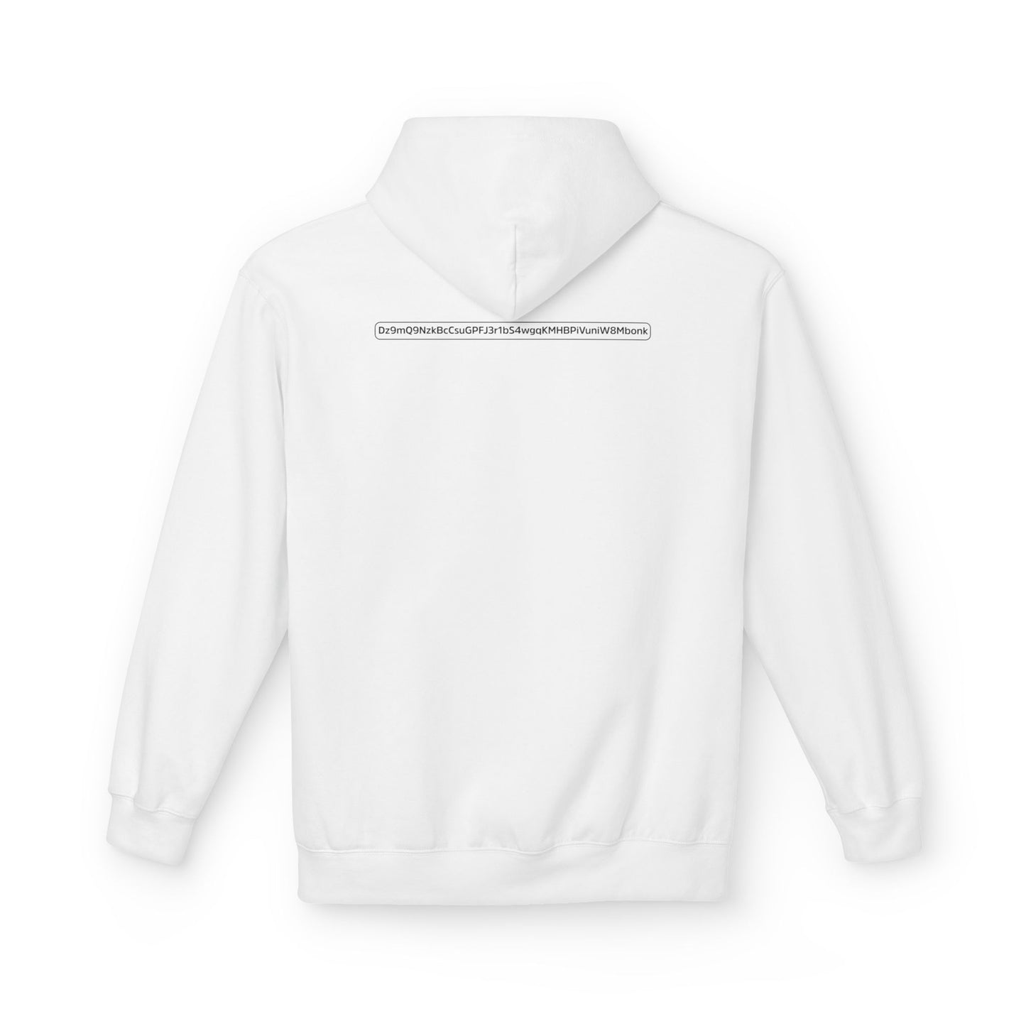 Crypto-Themed Unisex Fleece Hoodie – Perfect Gift for Crypto Enthusiasts, Casual Wear, All Seasons, Trendy Collection