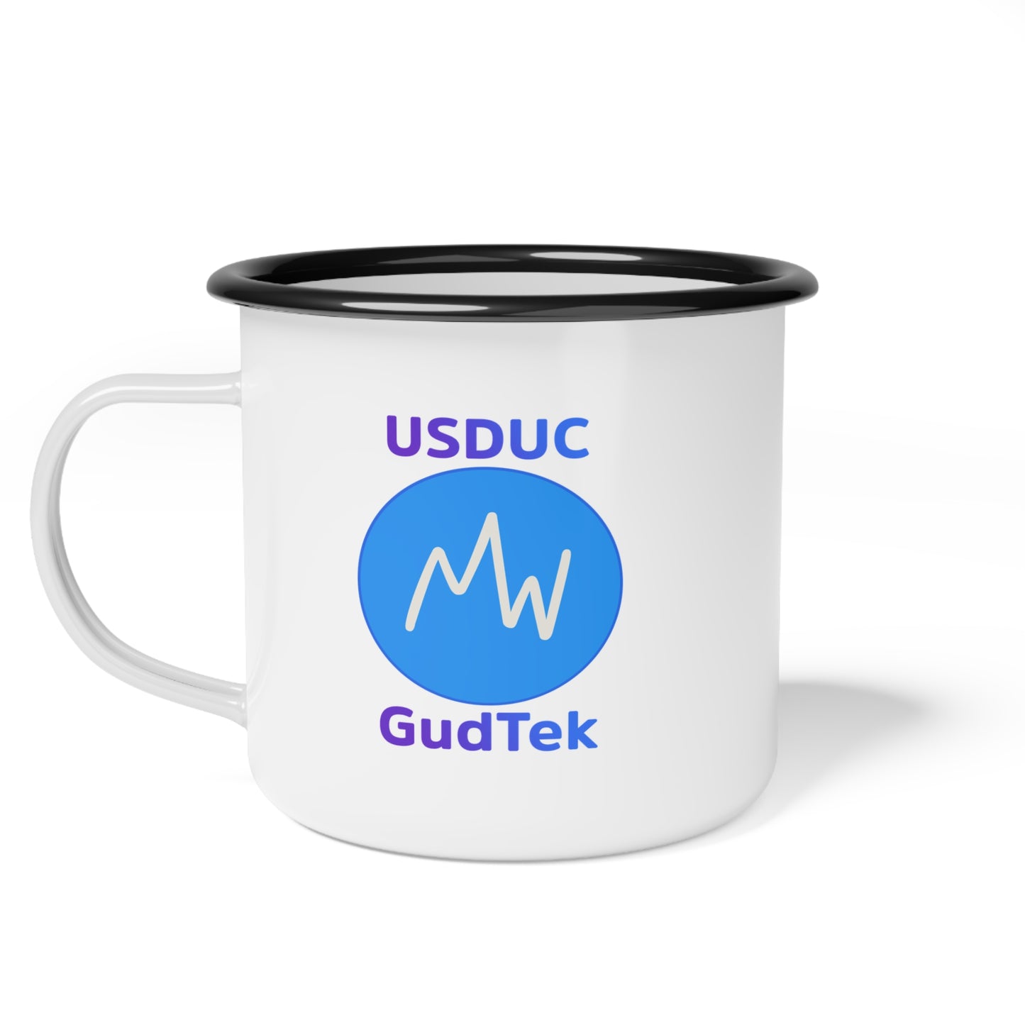 Personalized Enamel Camp Cup, Outdoor Adventure Mug, Camping Drinkware, Travel Cup, Unique Gift for Campers