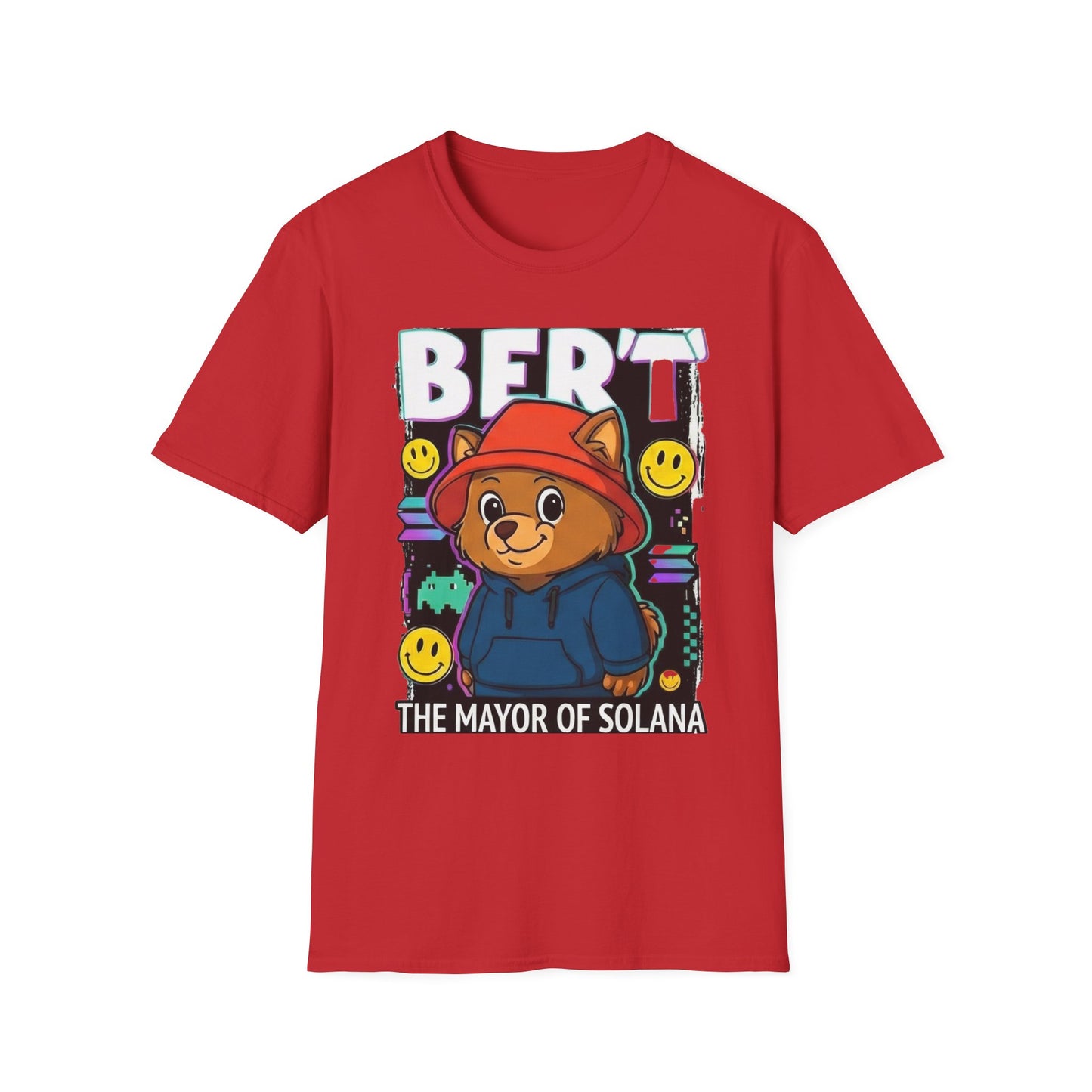 Bert 'The Mayor of Solana' Cute Bear Graphic T-Shirt