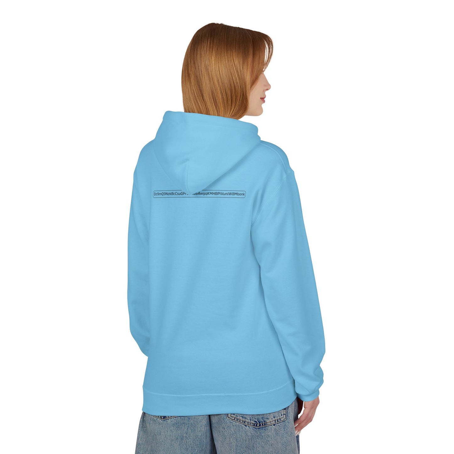 Crypto-Themed Unisex Fleece Hoodie – Perfect Gift for Crypto Enthusiasts, Casual Wear, All Seasons, Trendy Collection
