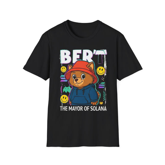 Bert 'The Mayor of Solana' Cute Bear Graphic T-Shirt