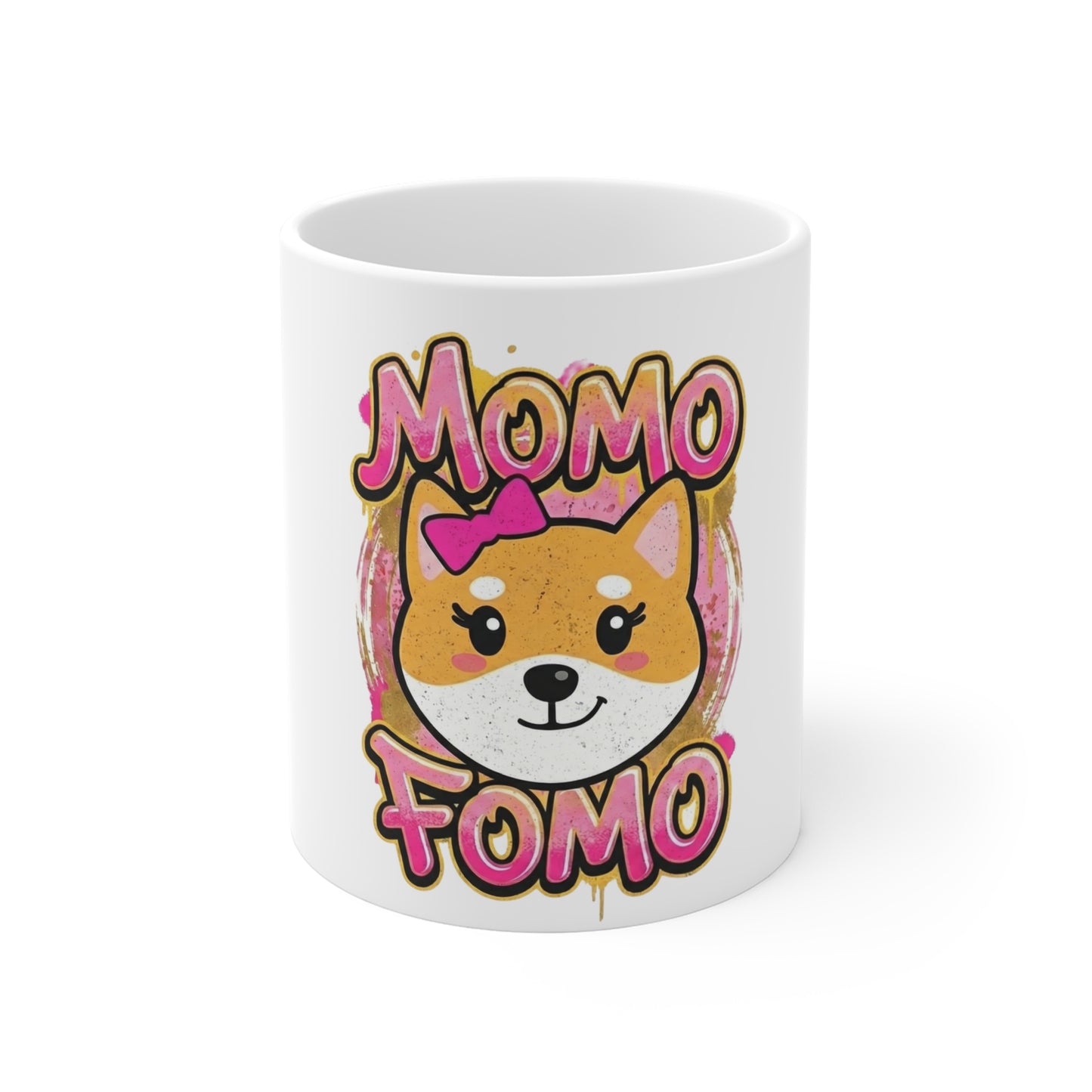Mug — 'Momo Fomo' Cute Shiba Inu Coffee Mug (11 oz)