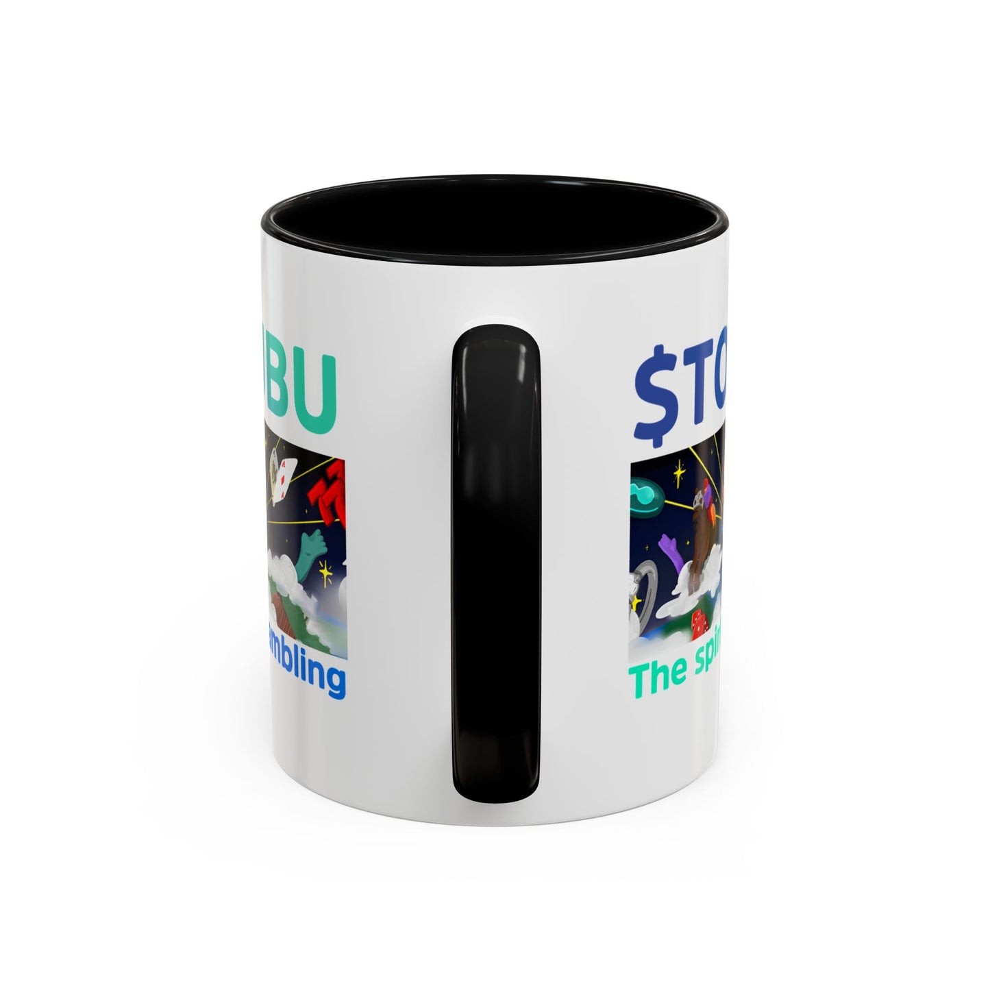 Gambling Spirit Coffee Mug, Accent Mug for Enthusiasts, Unique Gift for Gamblers, Playful Design for Daily Use, Fun Office Mug