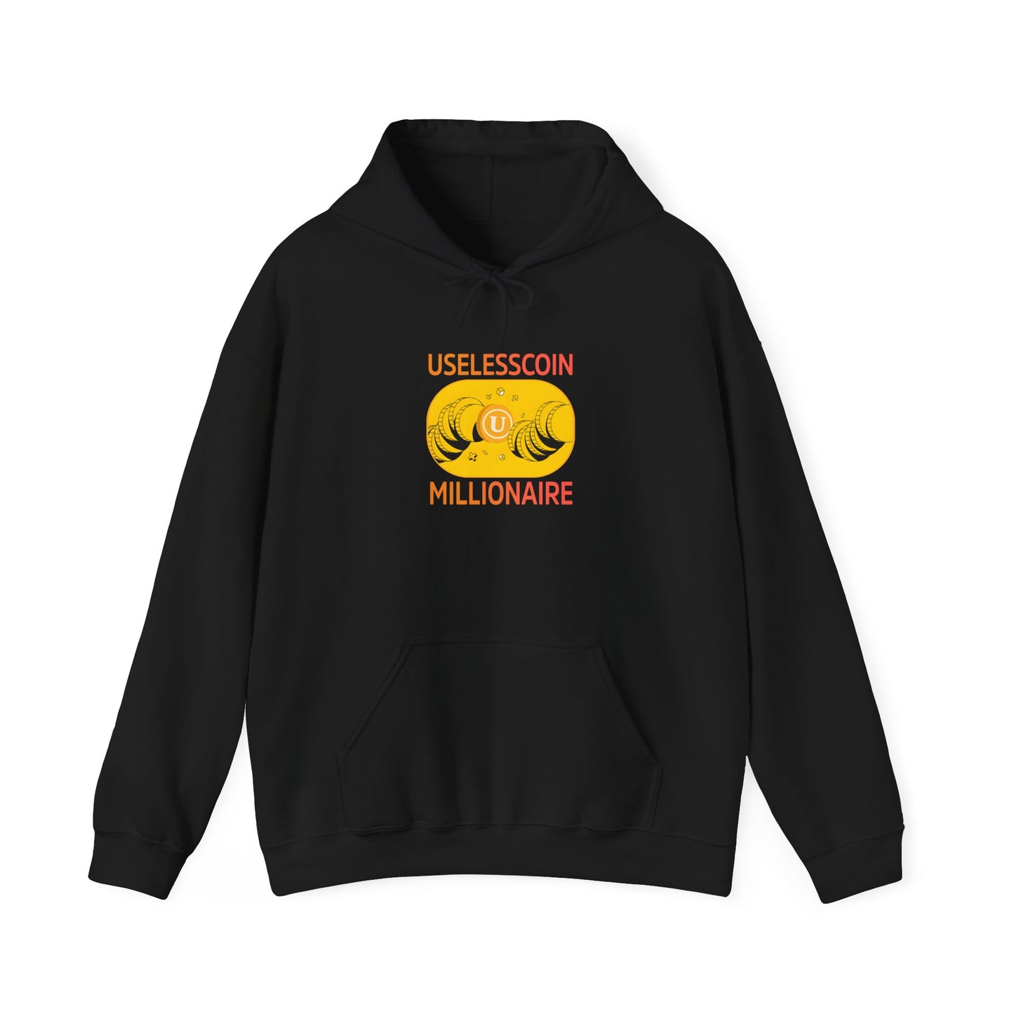 Uselesscoin Millionaire Hoodie, Trendy Sweatshirt for Crypto Lovers, Funny Gift for Crypto Enthusiasts, Casual Streetwear, Cozy Unisex [...]