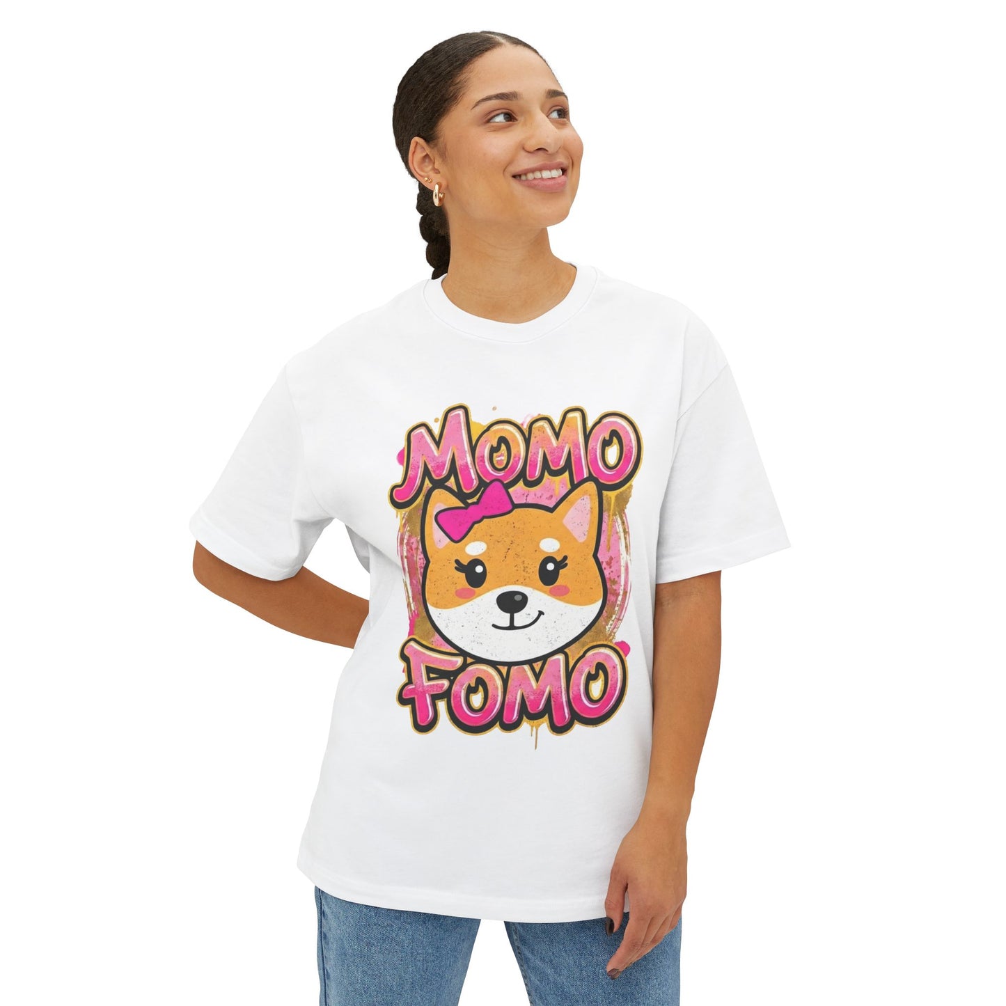 Momo Fomo Cute Shiba Tee