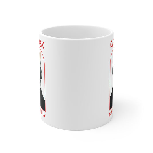 Funny Cat-Themed Mug, Gift for Cat Lovers, Unique Coffee Mug, Humor for Friends, Quirky Home Decor, Birthday Present
