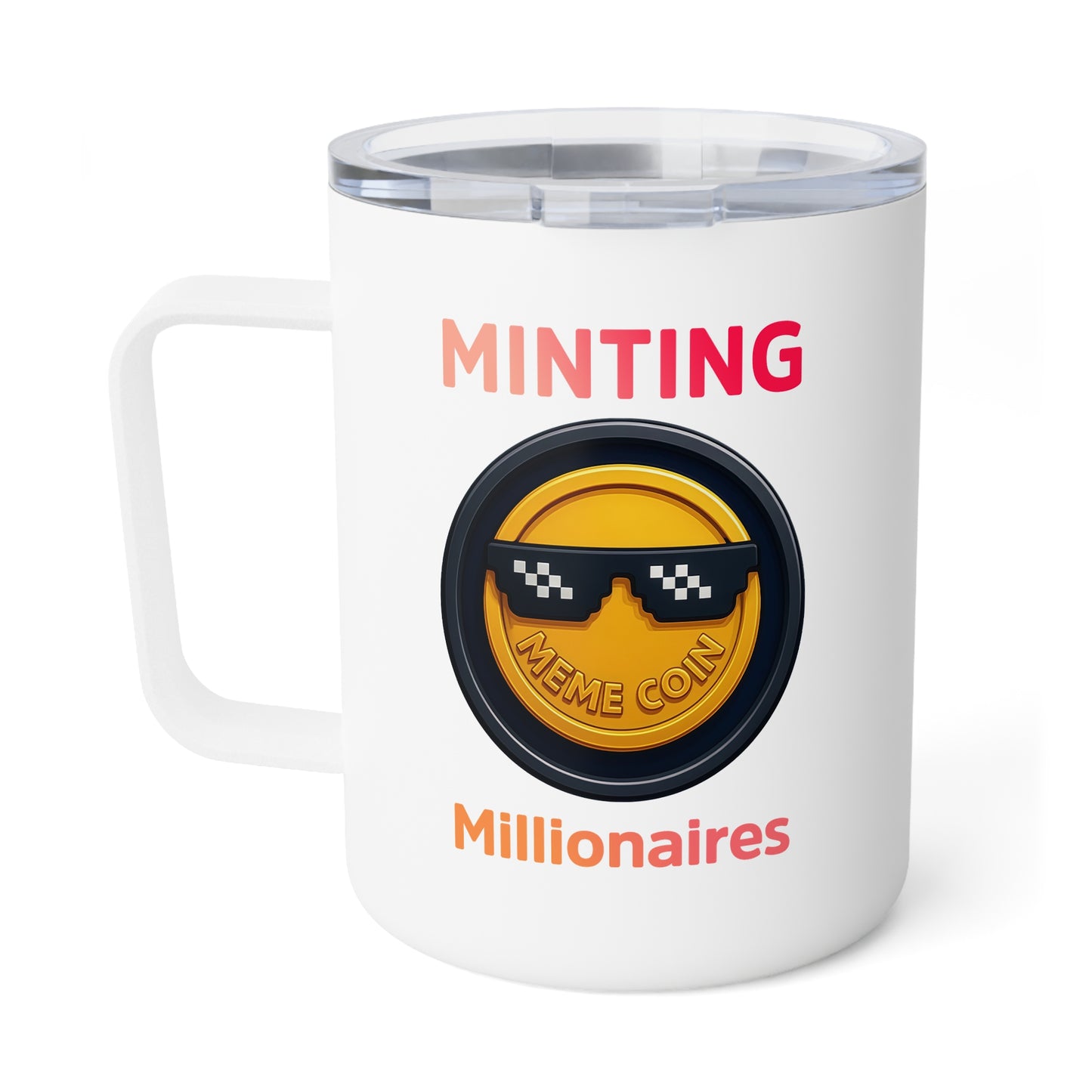 Insulated Coffee Mug, Funny Cat Gift, Pet Lover Mug, Coffee Lover Cup, Coffee Insulator, Unique Gifts for Cat Owners