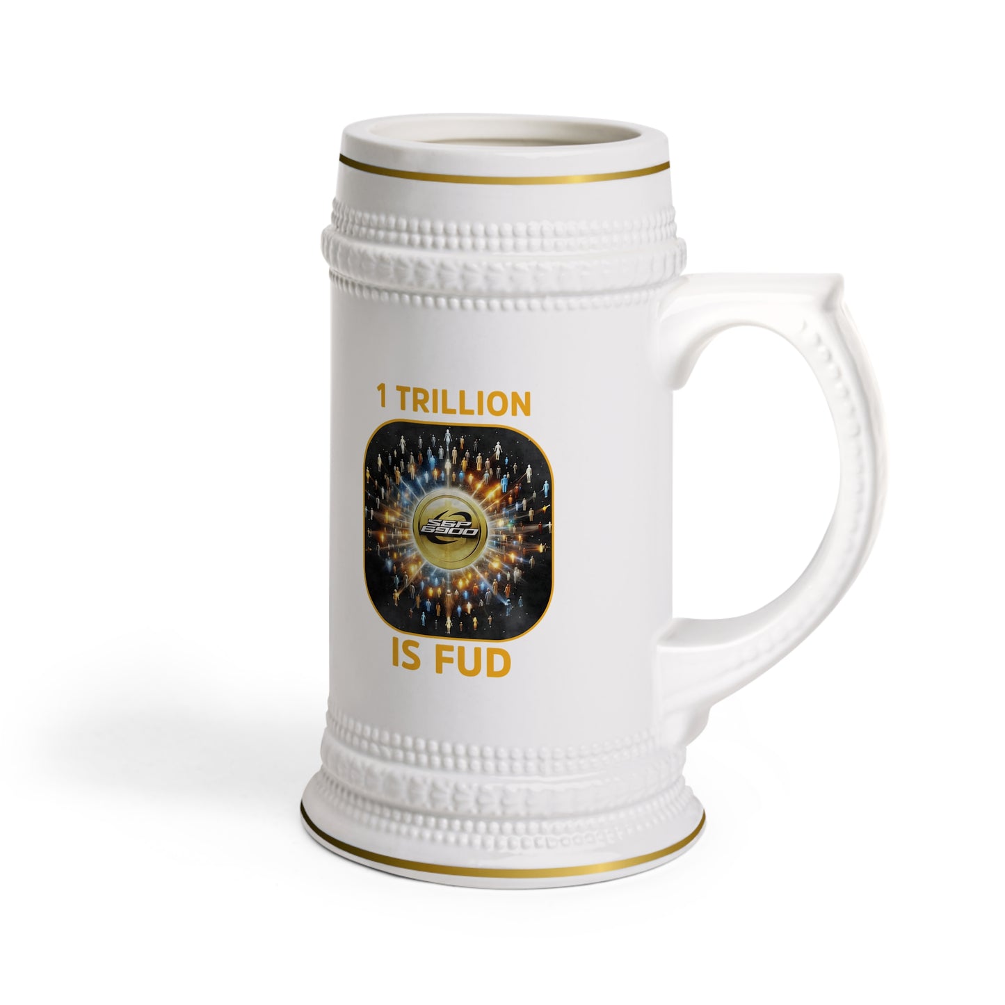 Trendy Beer Stein Mug | Unique Gift for Beer Lovers | Perfect for Parties, Anniversaries, Oktoberfest, or Housewarming