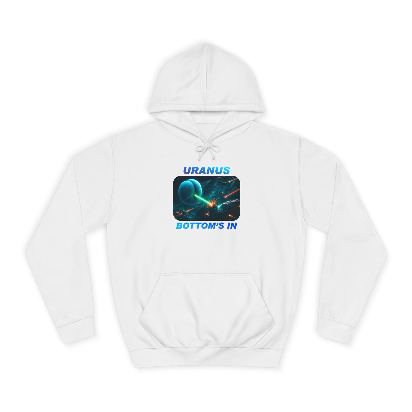 Unisex College Hoodie with Quirky Uranus Design, Funny Sweatshirt Gift for Students, Unique Gift for Science Lovers, Casual Wear, [...]