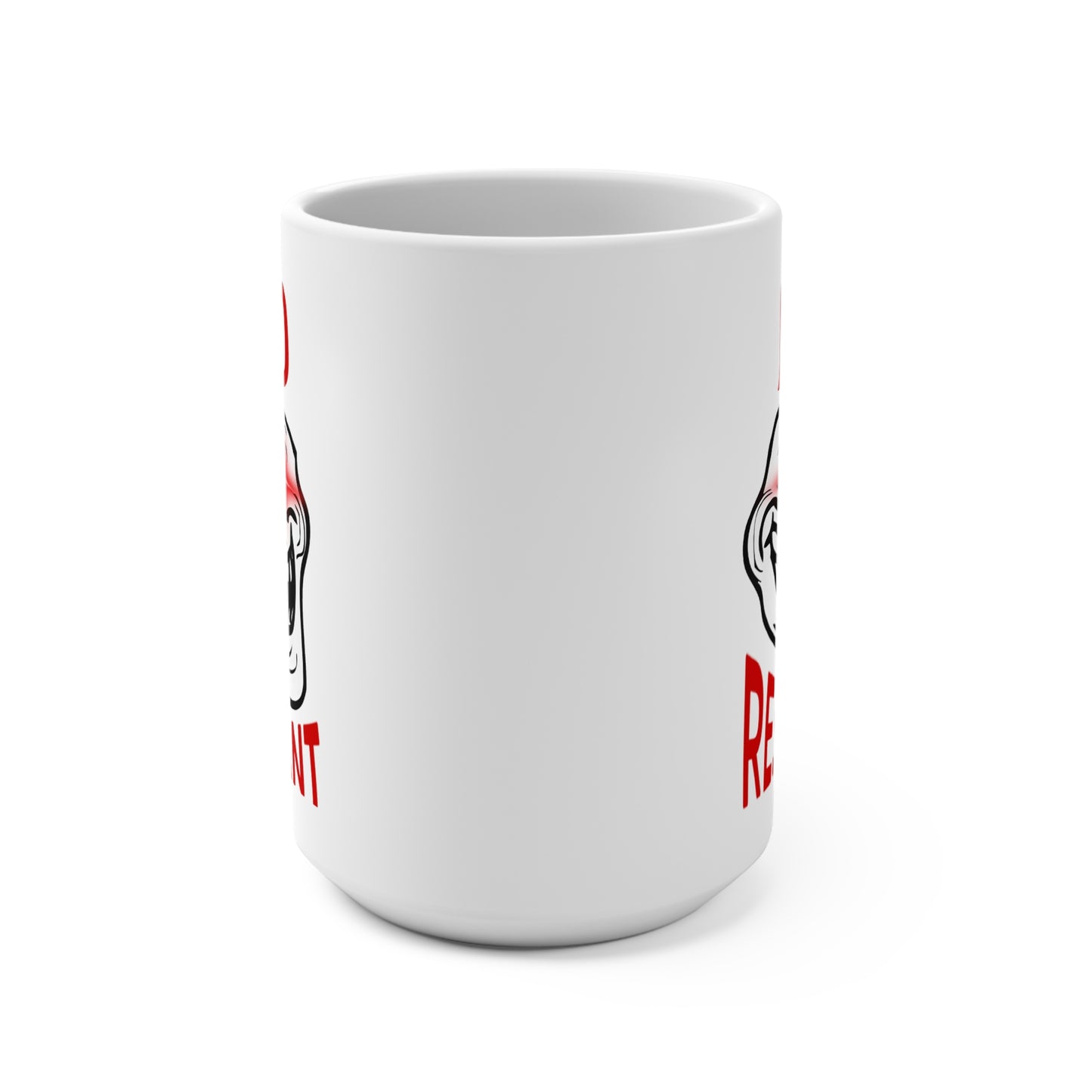 Funny FUD Resistant Mug, Humorous Coffee Cup, Gift for Friends, Office Humor, Joke Present for Any Occasion