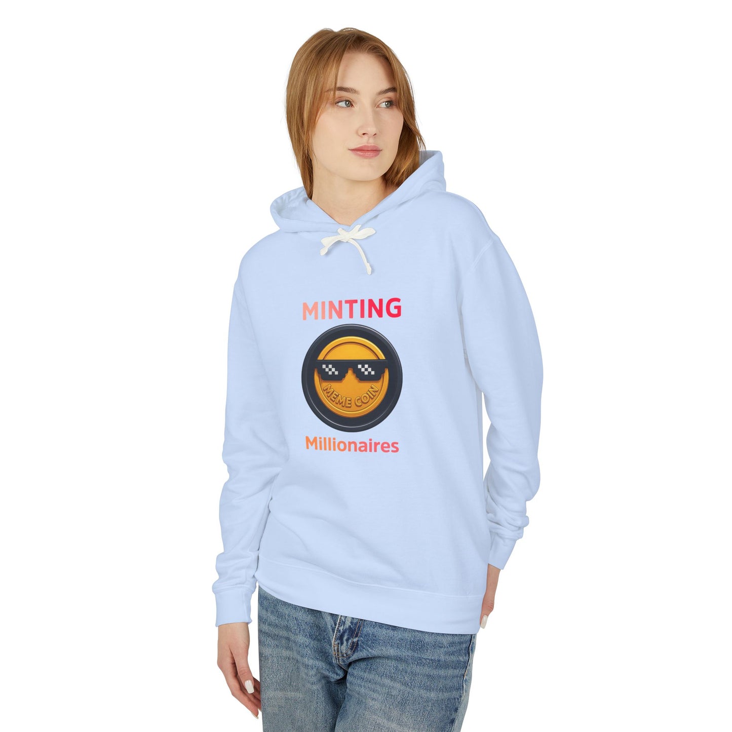 Minting Millionaires Hoodie, Lightweight Hooded Sweatshirt, Casual Wear, Unisex Apparel, Gift for Entrepreneurs, Trendy Hoodies