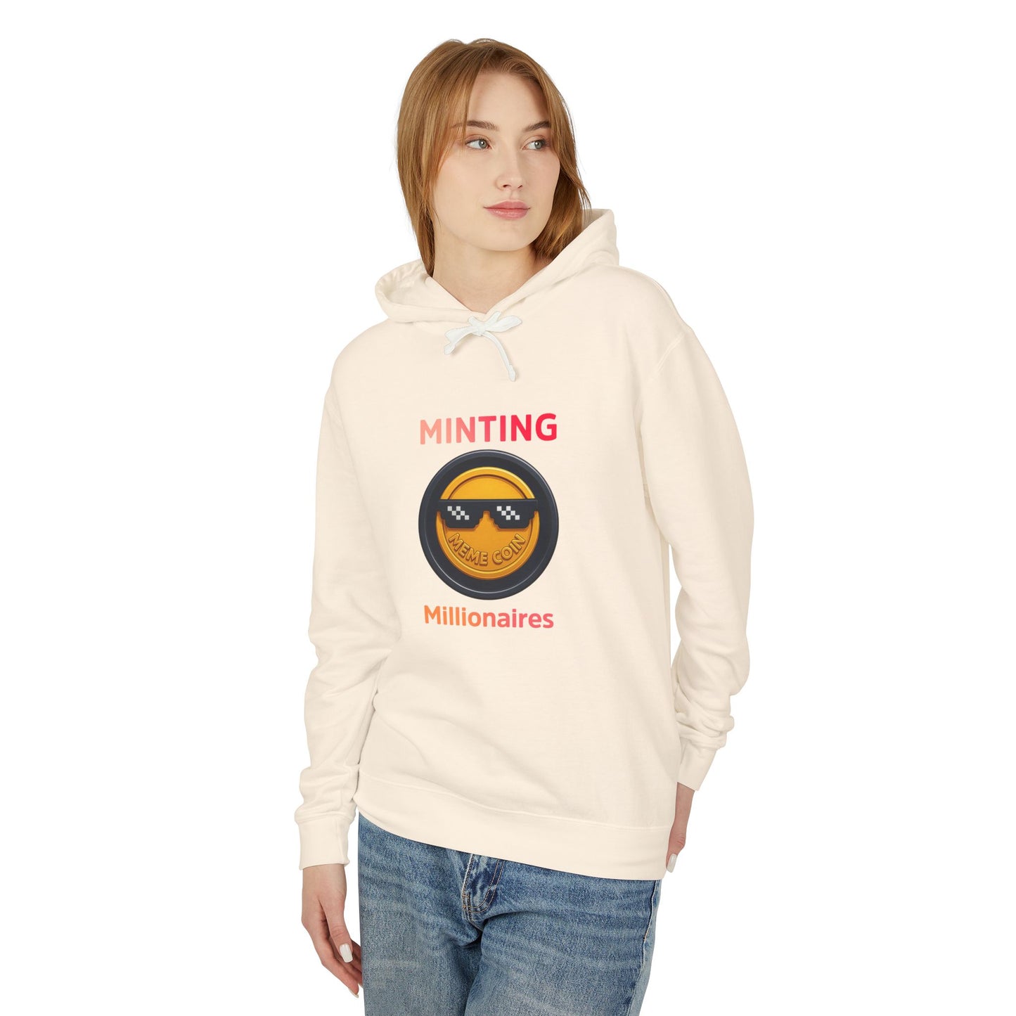 Minting Millionaires Hoodie, Lightweight Hooded Sweatshirt, Casual Wear, Unisex Apparel, Gift for Entrepreneurs, Trendy Hoodies