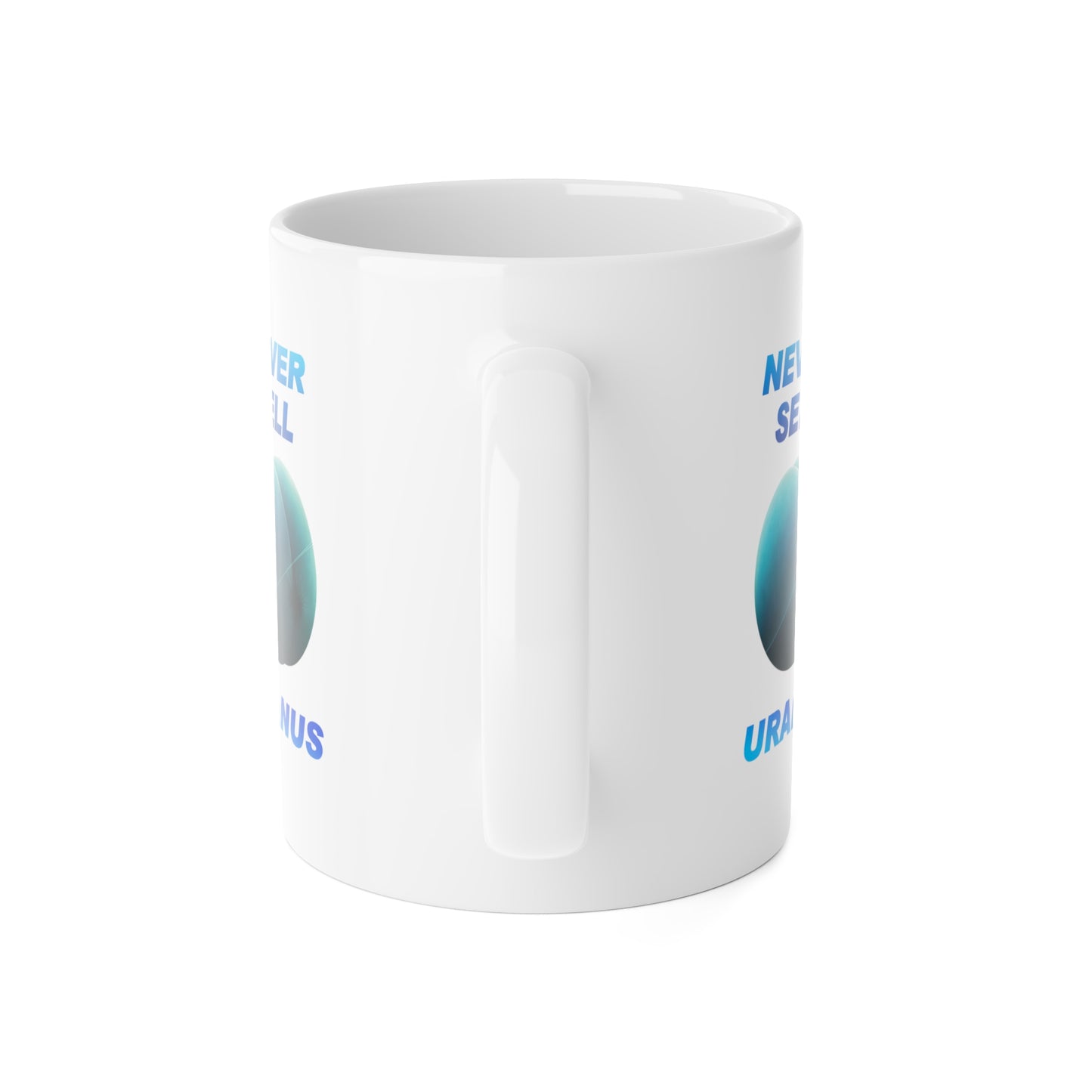 Funny Uranus Mug, 11oz Coffee Cup, Gift for Friends, Humor Mug, Outer Space Lover, Quirky Gift Idea, Everyday Use