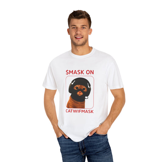 Funny Cat Graphic T-shirt, Casual Wear, Gift for Cat Lovers, Unisex Tee, Humor Shirt, Fun Pet Apparel