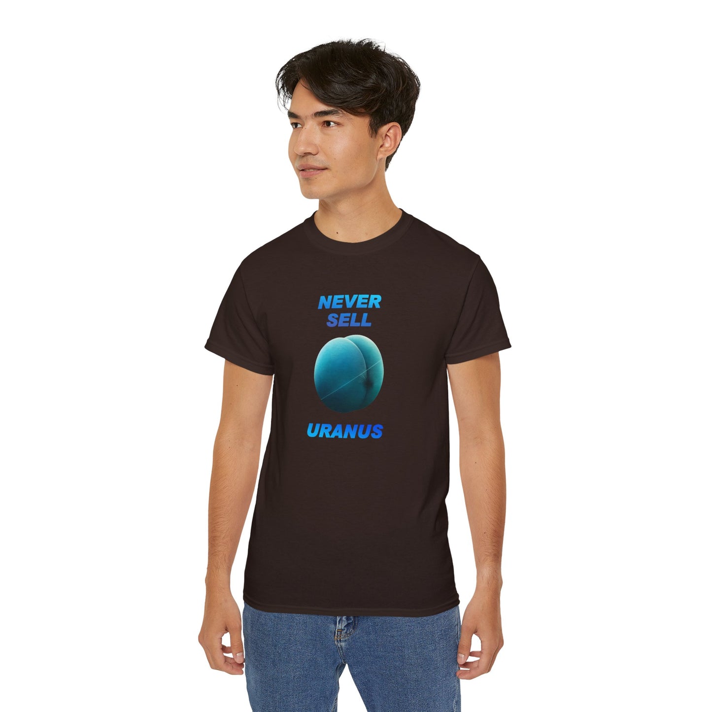 Humorous Graphic Tee - 'Never Sell Uranus' Unisex Ultra Cotton Shirt, Casual Wear, Quirky Gift, Birthday Shirt, Space Humor Tee, Funny [...]