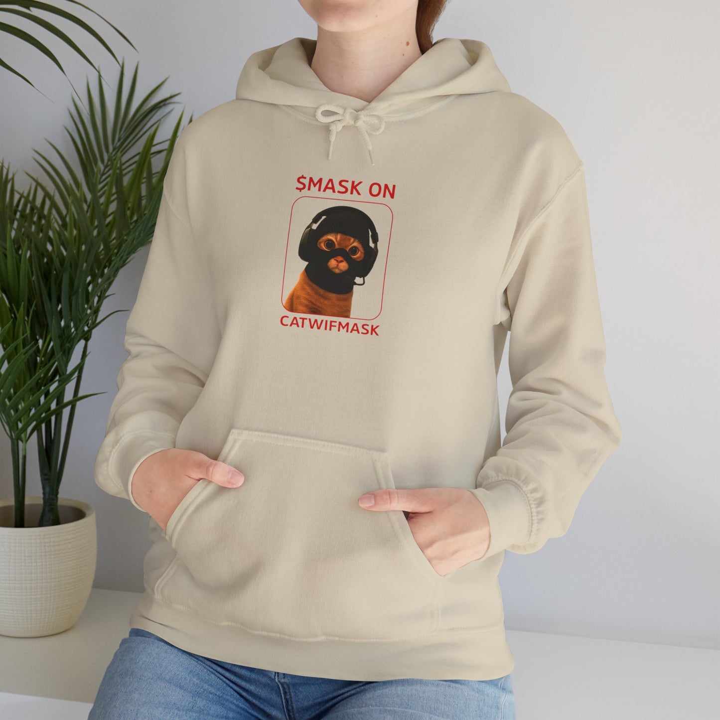 Unique Cat-Themed Hoodie for Pet Lovers, Cozy Sweatshirt for Home, Perfect Gift for Cat Owners, Fun Fashion for Casual Occasions