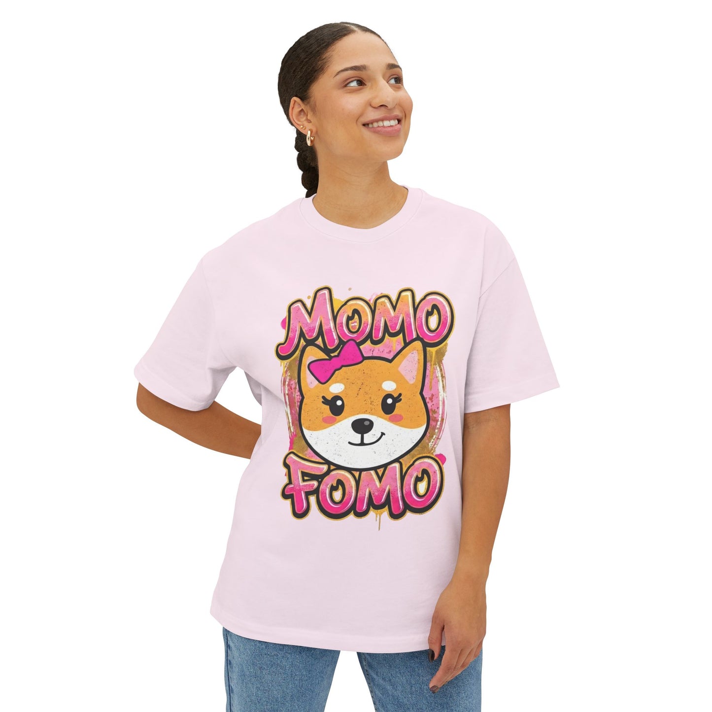 Momo Fomo Cute Shiba Tee