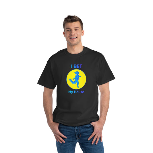 Bet My House T-Shirt, Funny Tee, Gift for Gamblers, Casual Wear, Unique Shirt for Friends, Humor T-Shirt