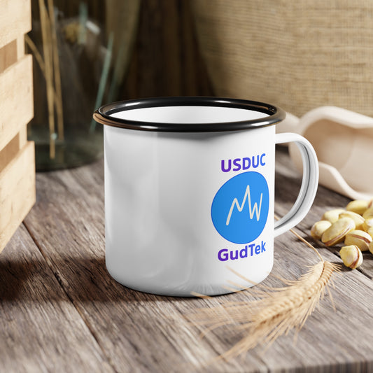 Personalized Enamel Camp Cup, Outdoor Adventure Mug, Camping Drinkware, Travel Cup, Unique Gift for Campers