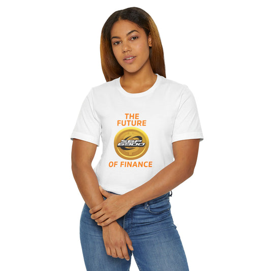 Unisex Jersey T-Shirt - The Future of Finance, Cryptocurrency Enthusiast Tee, Financial Freedom Gift, Modern Design Shirt, Trendy [...]