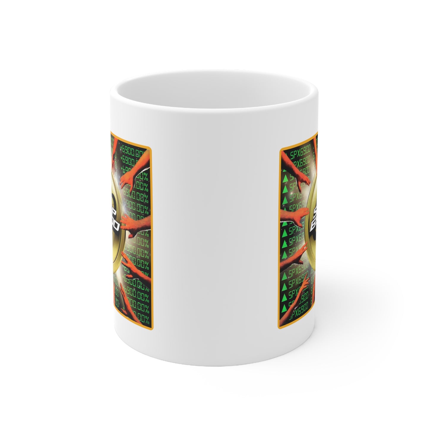 Crypto Enthusiast Mug, Trading Gift, Funny Coffee Cup, Market Analysis, Financial Motivational