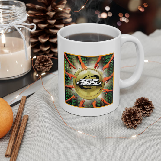 Crypto Enthusiast Mug, Trading Gift, Funny Coffee Cup, Market Analysis, Financial Motivational