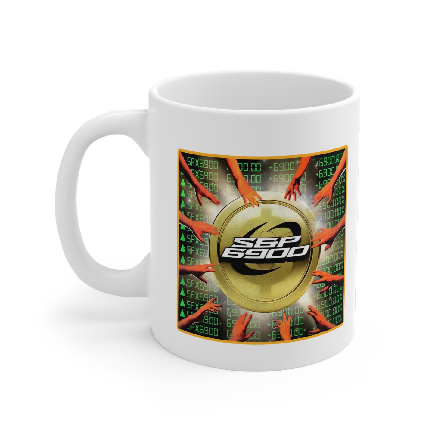 Crypto Enthusiast Mug, Trading Gift, Funny Coffee Cup, Market Analysis, Financial Motivational
