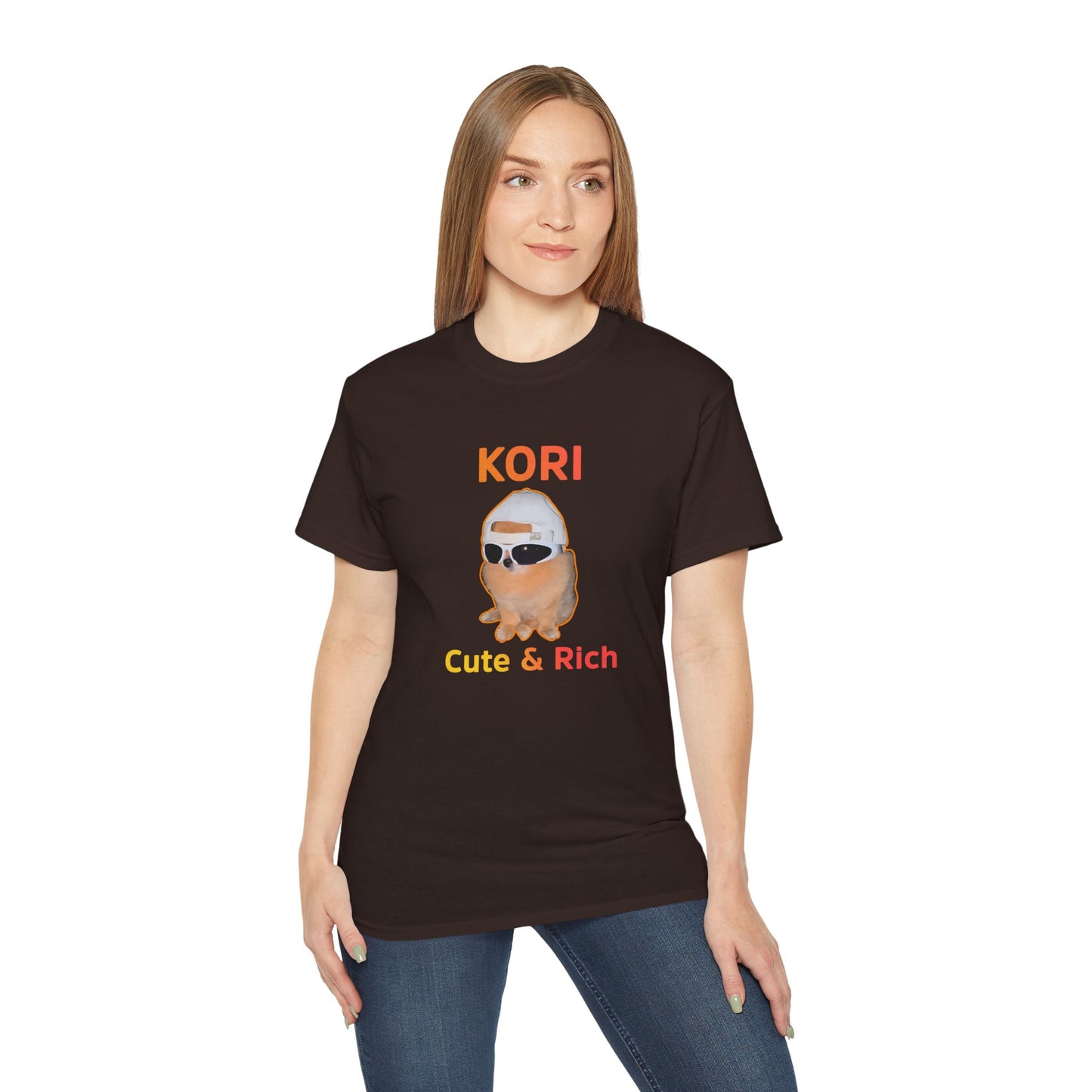 Funny Octopus Tee, Cute & Rich T-Shirt, Gift for Ocean Lovers, Unique Graphic Tee, Casual Streetwear, Birthday Gift