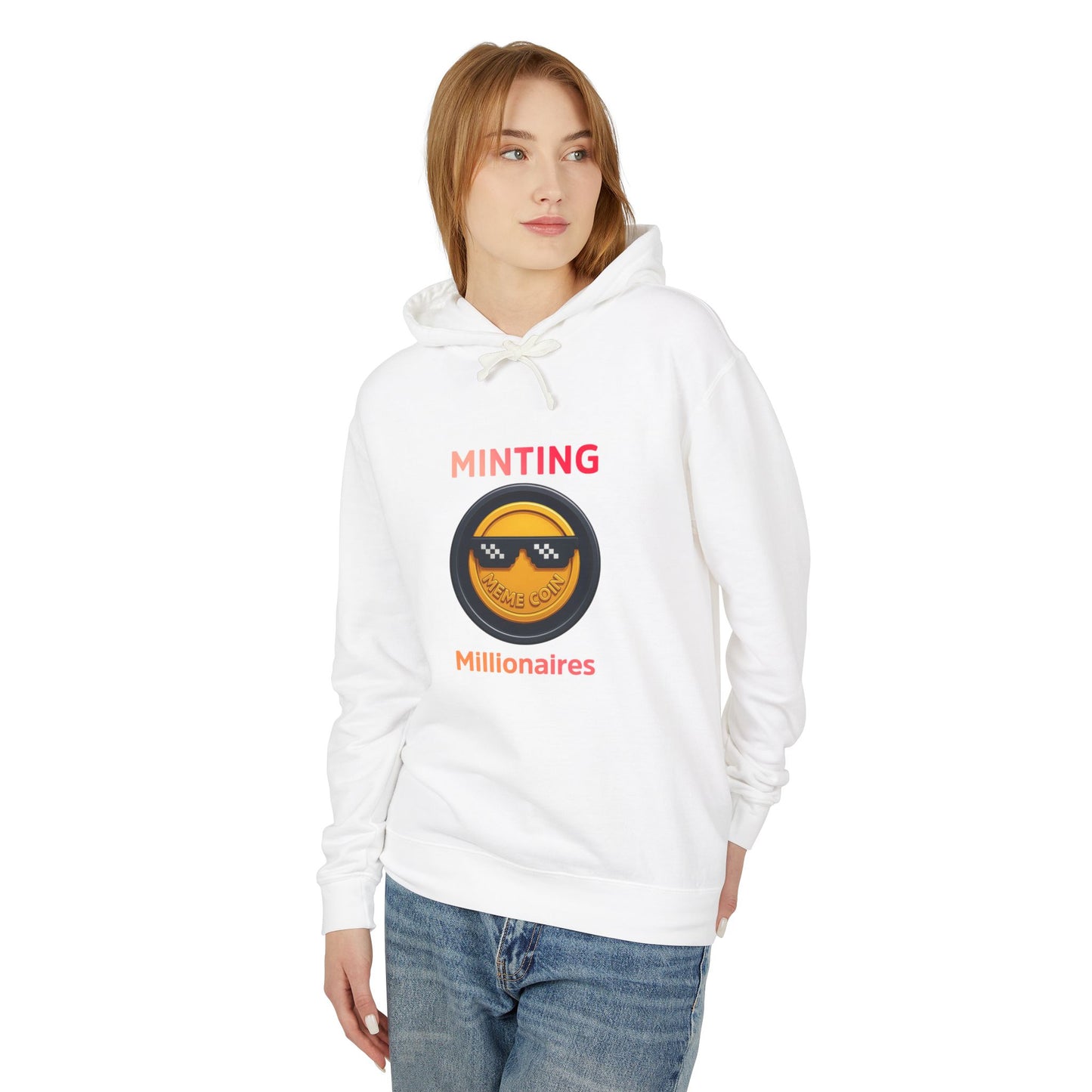 Minting Millionaires Hoodie, Lightweight Hooded Sweatshirt, Casual Wear, Unisex Apparel, Gift for Entrepreneurs, Trendy Hoodies