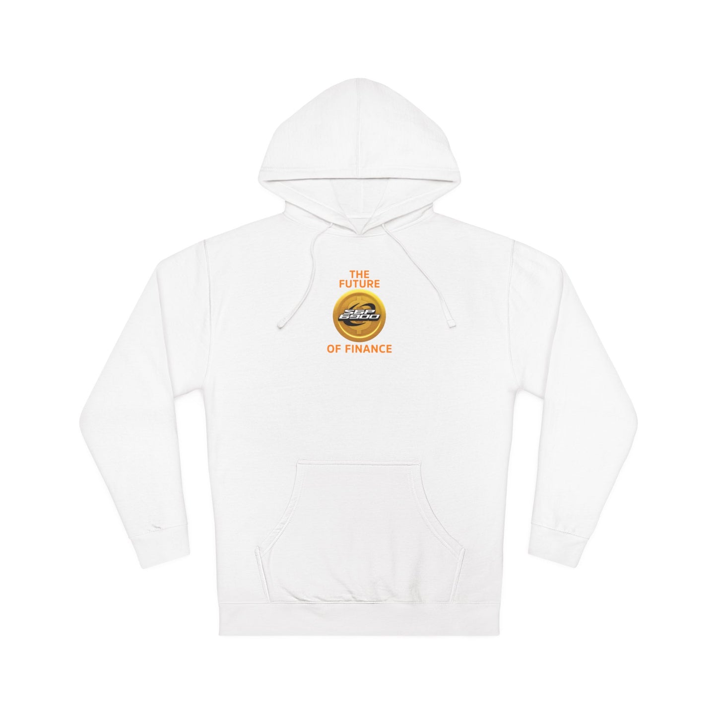 Trendy Unisex Hooded Sweatshirt - 'The Future of Finance' Design, Casual Wear, Gift for Crypto Lovers, Streetwear, Cozy Layering