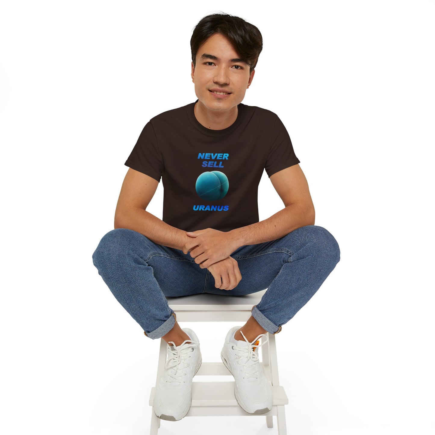 Humorous Graphic Tee - 'Never Sell Uranus' Unisex Ultra Cotton Shirt, Casual Wear, Quirky Gift, Birthday Shirt, Space Humor Tee, Funny [...]
