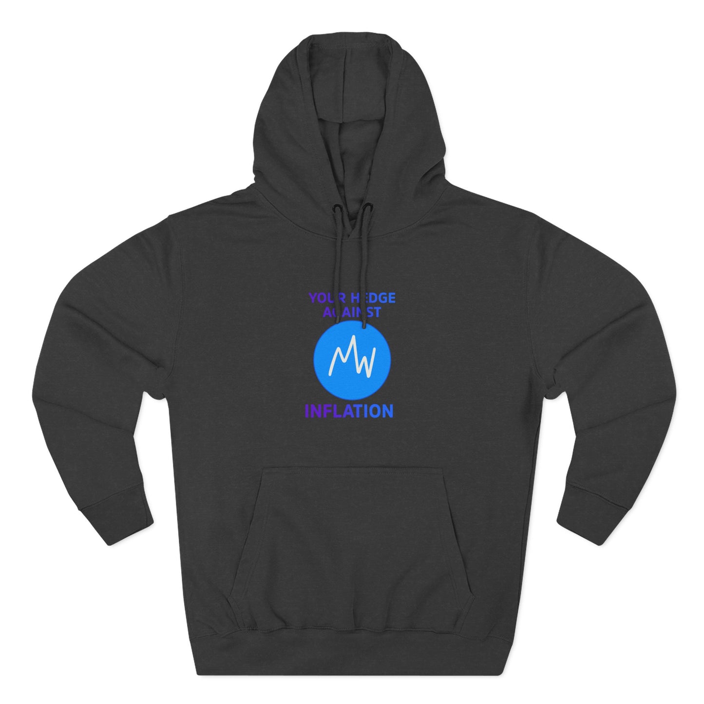 Inflation Defense Fleece Hoodie | Cozy Warmth for Every Occasion, Gift for Economists, Trendy Casual Wear